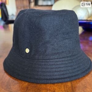 Hermes Toundra Black Bucket Hat